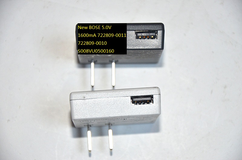 100% Brand New POWER SUPPLY 5.0V 1600mA BOSE 722809-0010 AC/DC ADAPTER S008VU0500160 722809-0011